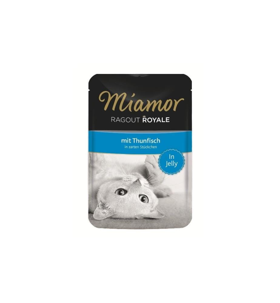 MIAMOR - Nassfutter Ragout Royale Thun in Gelée, 22 x 100 g