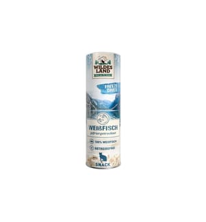 WILDES LAND - Collation pour chat Poisson blanc Freeze Dried 16 g