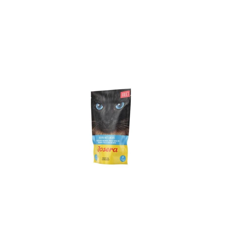 Josera - Nassfutter Filet Huhn mit Lachs, 16 x 70 g