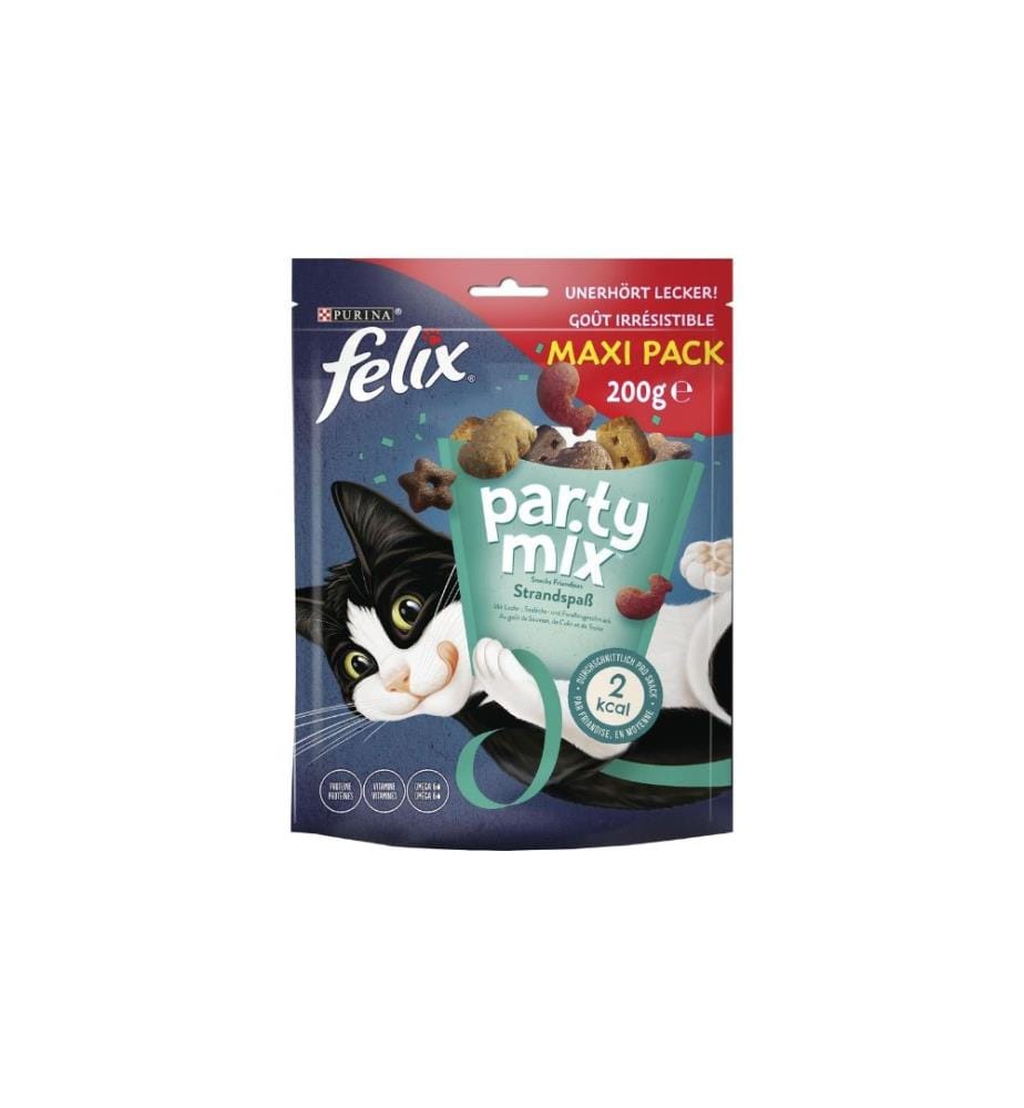 FELIX - Collation pour chat Party Mix Plaisir de la plage, 200 g