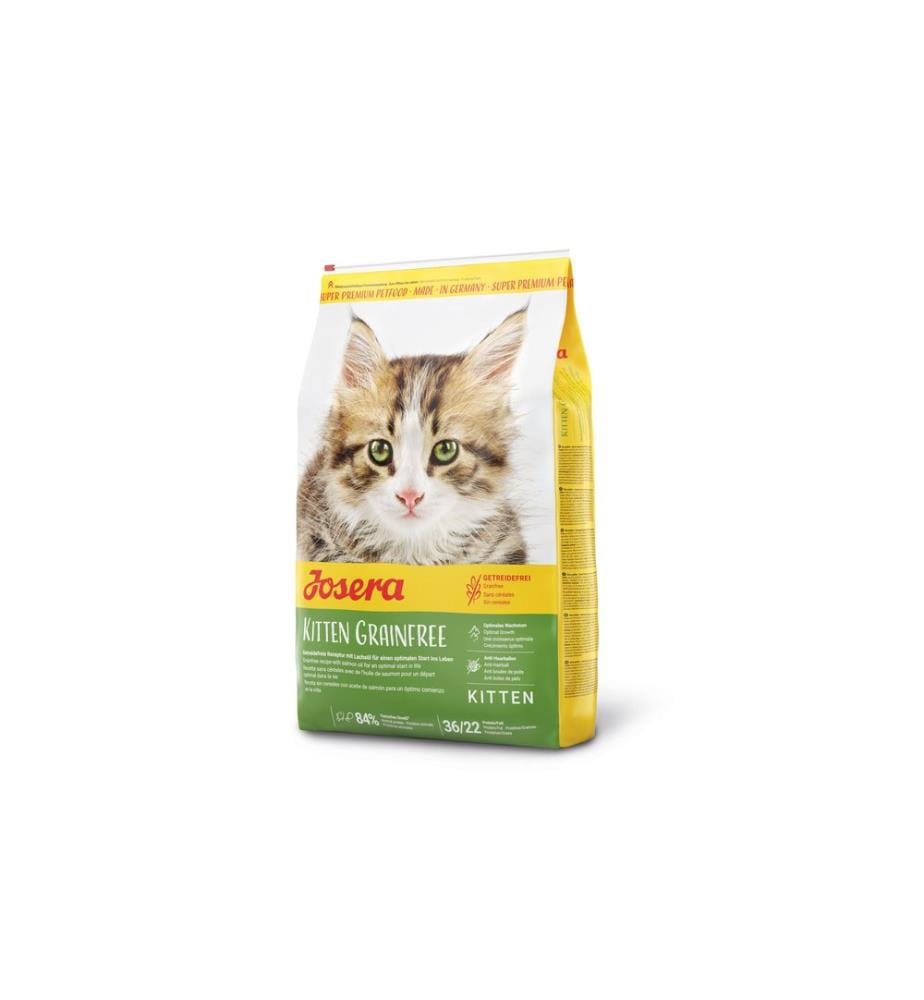 Josera - Alimentation sèche Kitten grainfree, 10 kg
