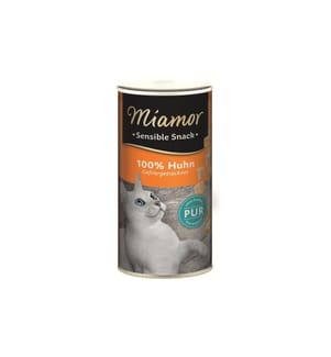 MIAMOR - Collation pour chat Snack Sensible au poulet pur, 30 g