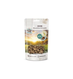 WILDES LAND - Collation pour chat Coussin à grignoter Poulet 50 g
