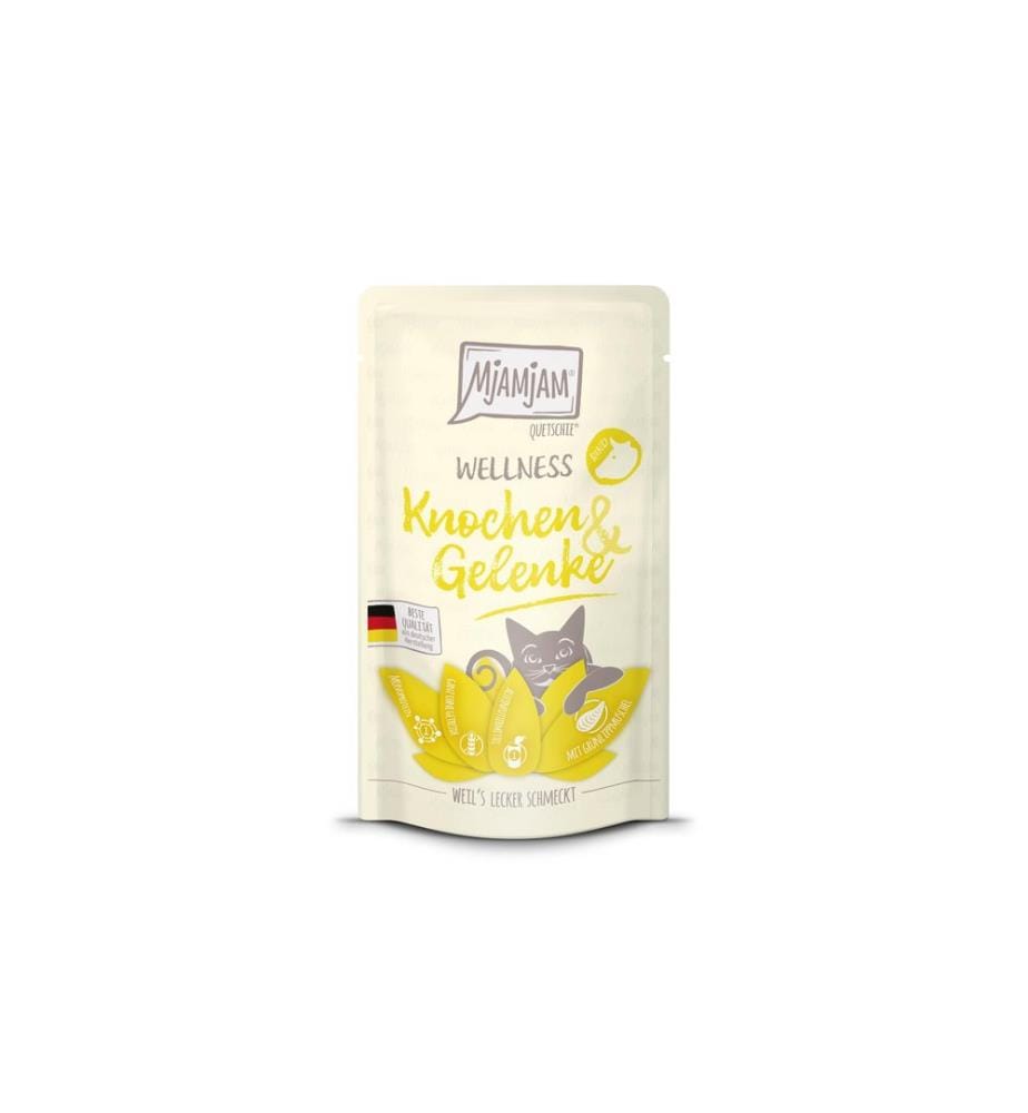 Mjamjam - Nassfutter Wellness Knochen & Gelenke Rind, 125 g
