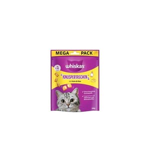 WHISKAS - Katzen-Snack Temptations Huhn und Käse, 180g