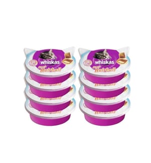 WHISKAS - Katzen-Snack Anti Hairball, 8 x 60g