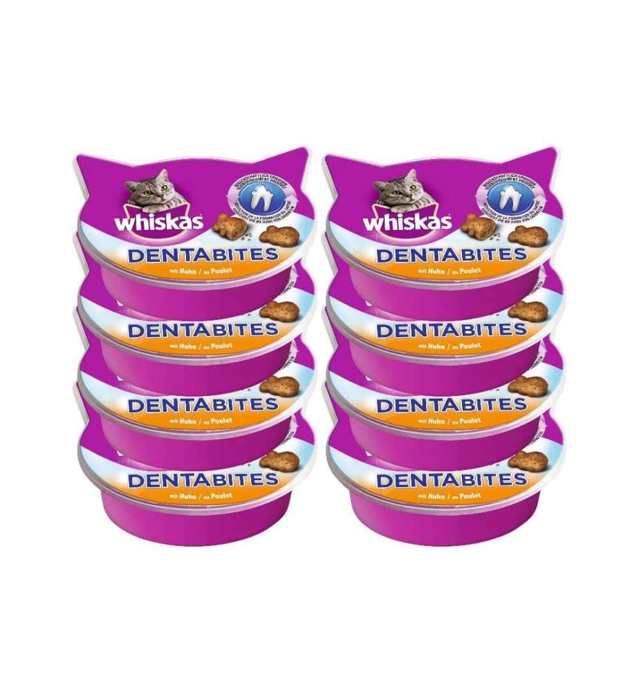WHISKAS - Collation Dentabites Multipack, 8 x 40g
