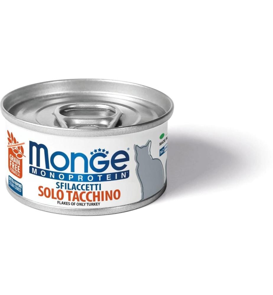 Monge nourriture humide chat Monoprotéine dinde 80g