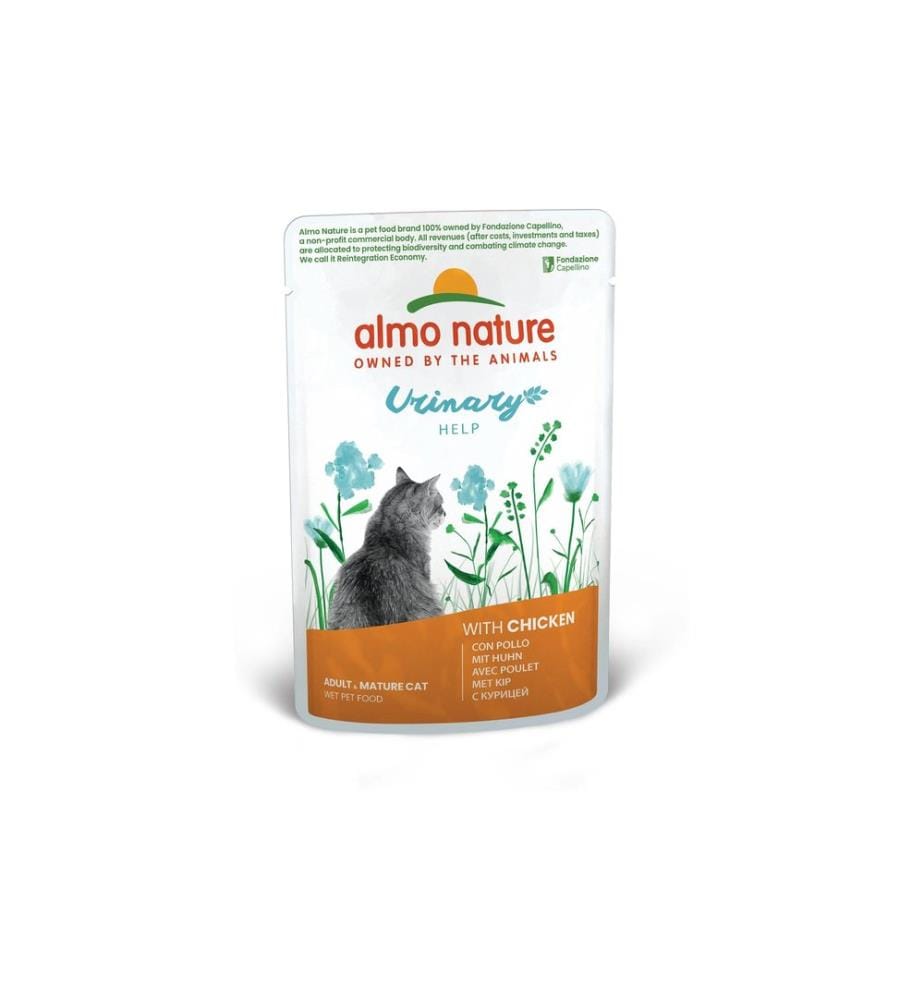 Almo Nature Nassfutter Holistic Functional Urinary Help mit Huhn 70 g