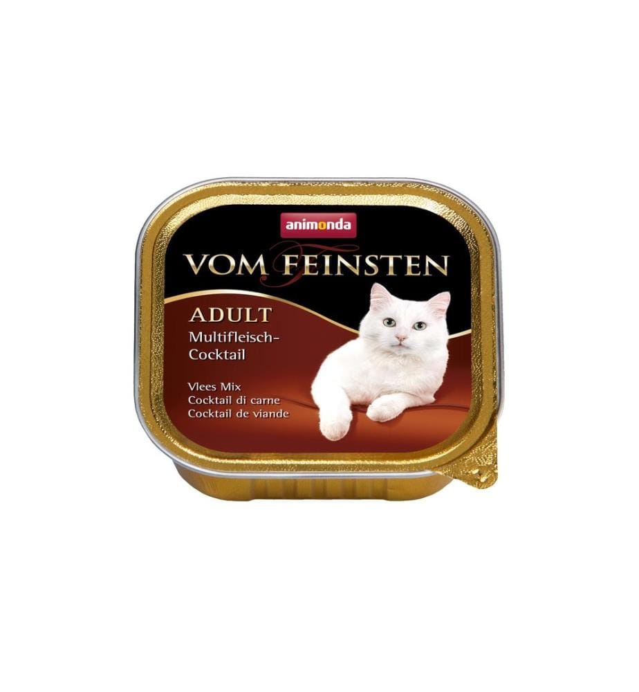 animonda Nassfutter Vom Feinsten Adult Multi-Fleischcocktail, 100 g