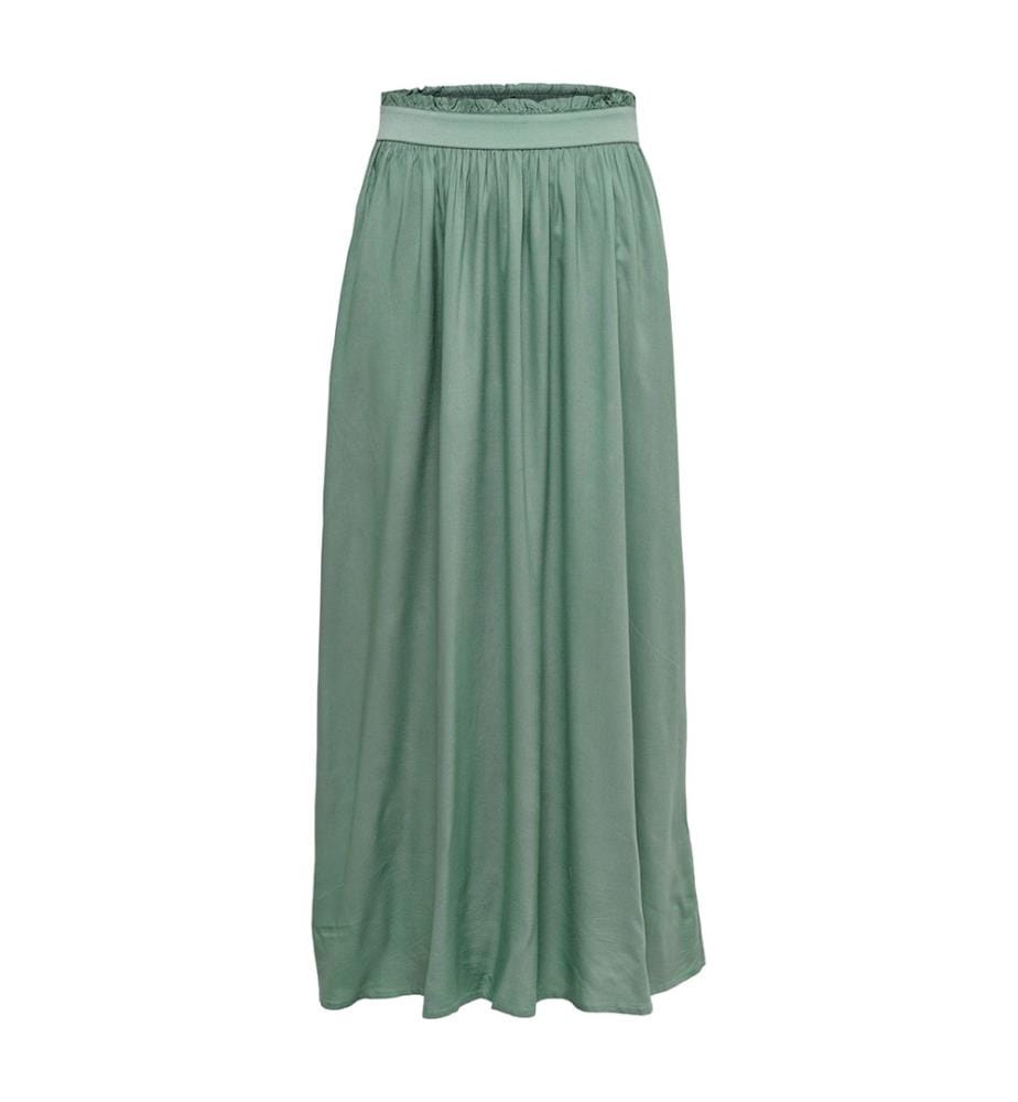 Gonna Lunga Venedig Paperbag - Verde