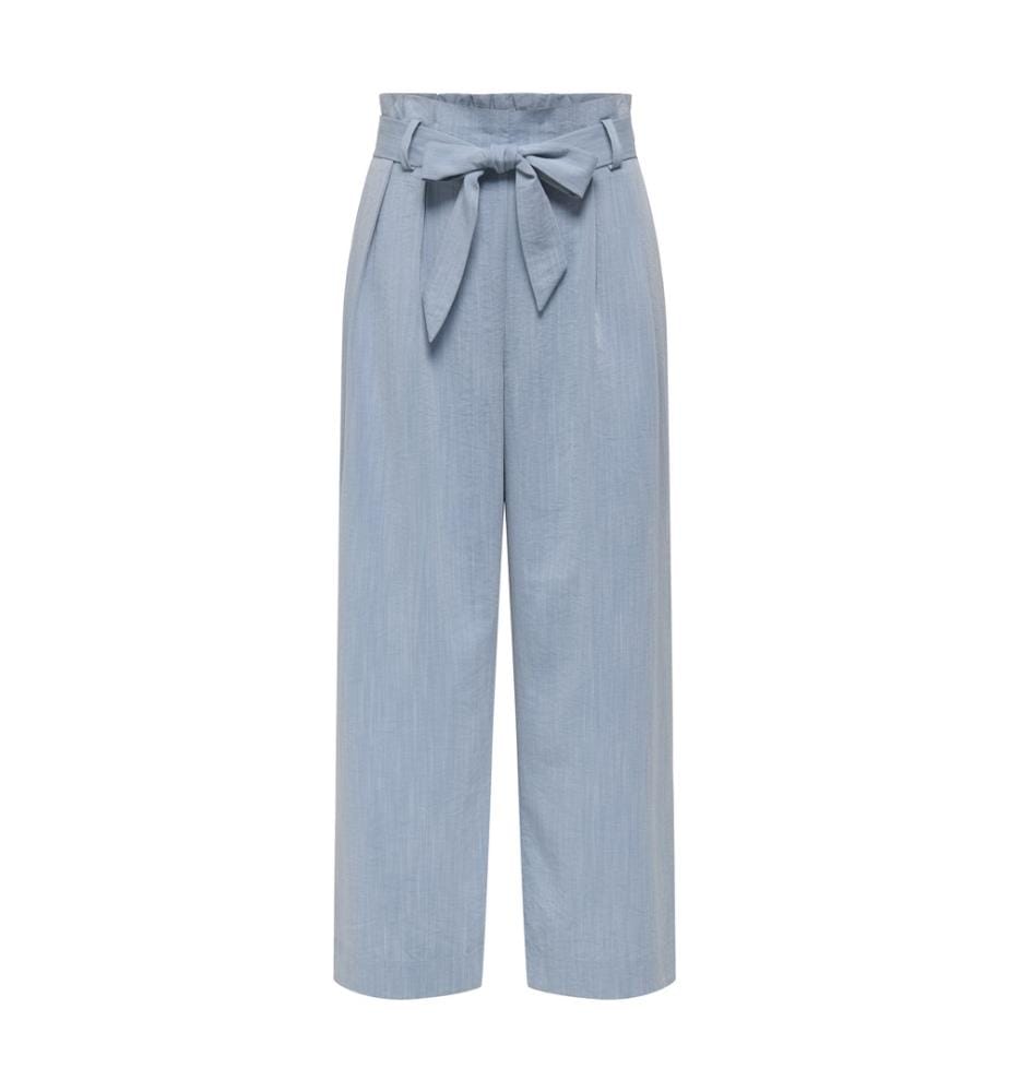 Jogginghose - Melierter, gewaschener Denim
