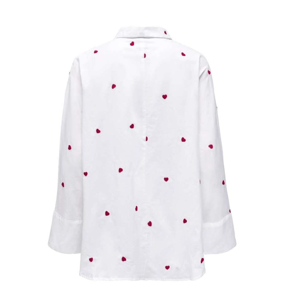 Camicia - Bright White Heart