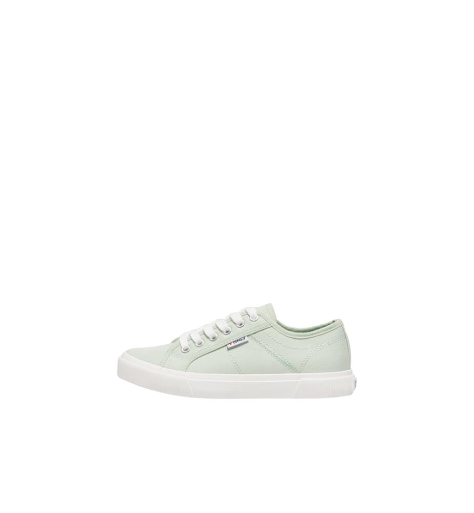 Baskets en toile - Vert Lily