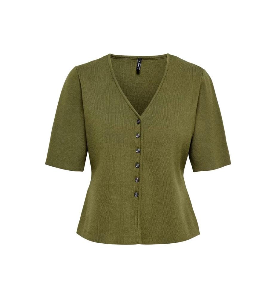Cardigan en maille - Sphagnum Boutons gris foncé