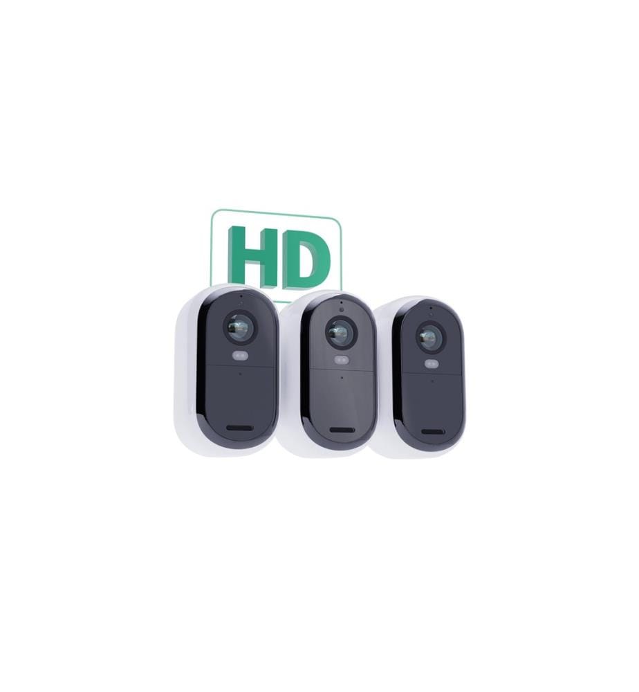 Arlo - Essential Outdoor FHD (Gen 2) VMC2350 Blanc, set de 3