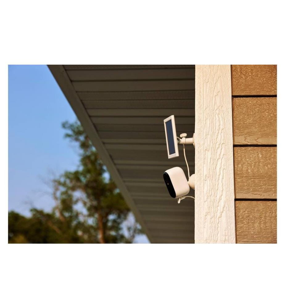 Arlo - Essential Outdoor 2K (Gen 2) VMC3350 Panneau solaire, set de 2
