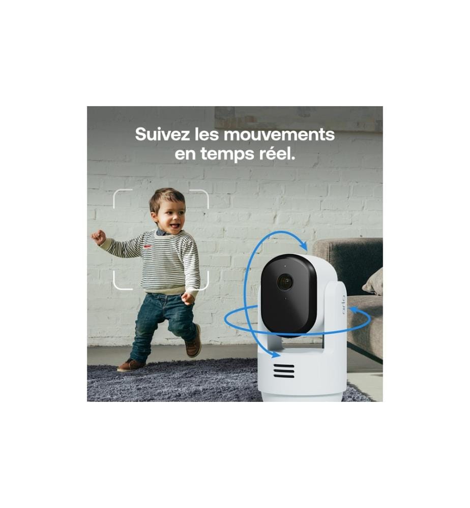 Arlo - Essential 3 HD PTZ intérieur (set de 2)