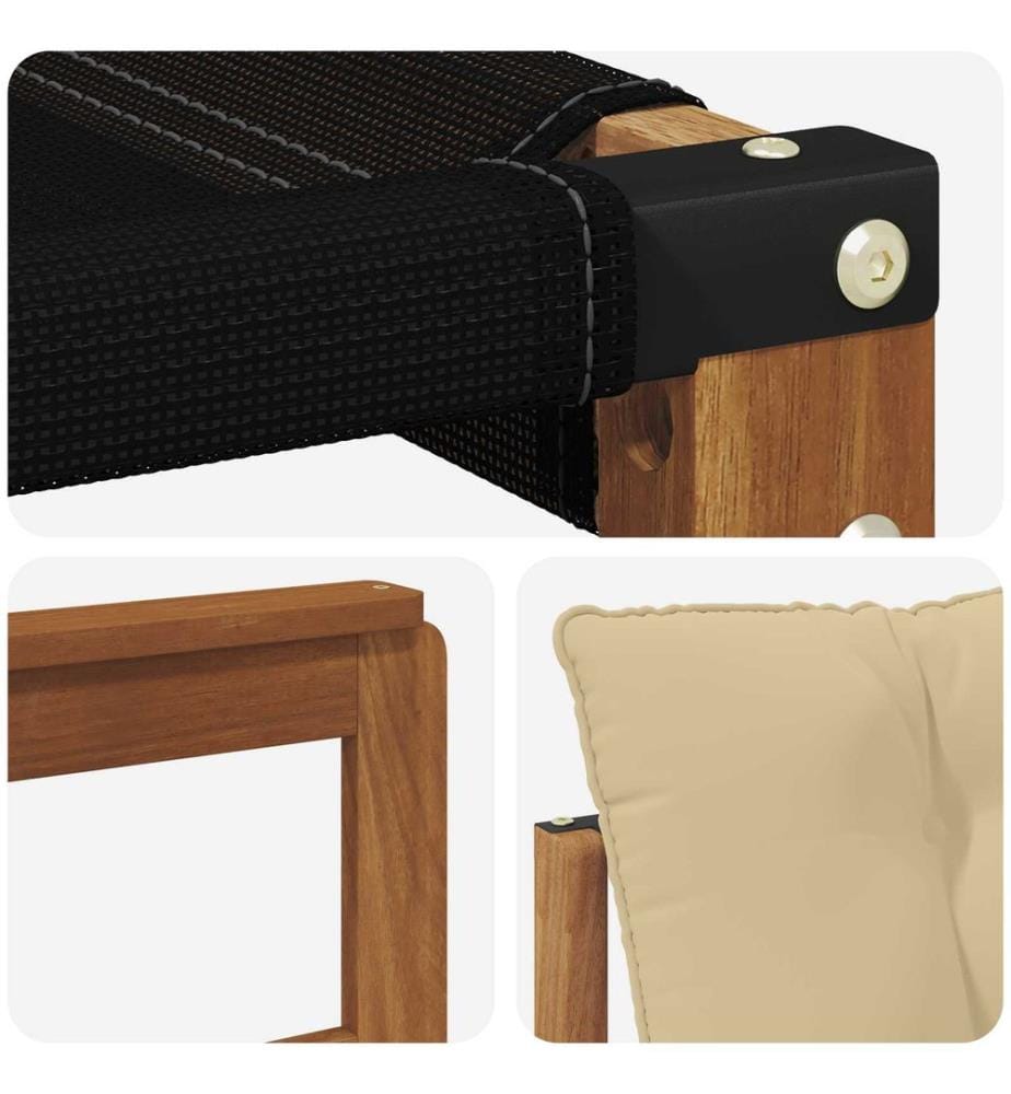 vidaXL Ensemble de canapés d'extérieur 3 pcs Naturel et Beige
