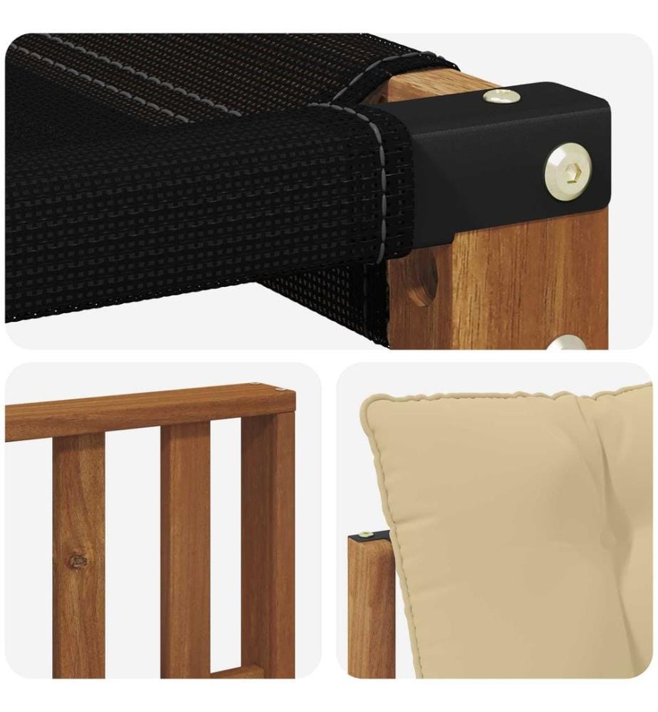 vidaXL Ensemble de canapés d'extérieur 3 pcs Naturel et Beige