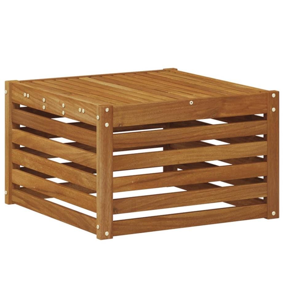 vidaXL Ensemble de canapés d'extérieur 5 pcs Naturel et Anthracite