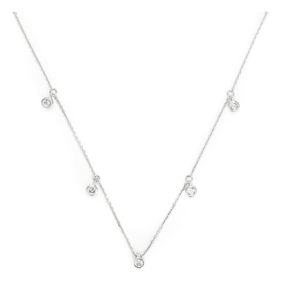Collana Aurelia - Oro Bianco