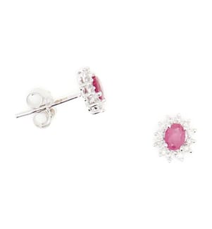 Orecchini Ruby Star - Argento