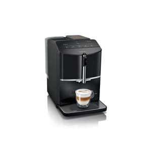 SIEMENS - Kaffeevollautomat EQ300 Klavierlack schwarz TF301E19