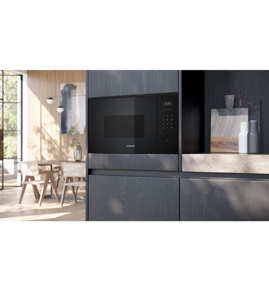 SIEMENS - Einbaumikrowelle BE555LMB1C Edelstahl