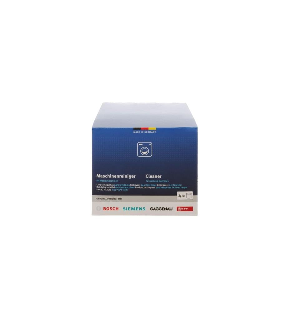 SIEMENS - Nettoyant pour machines Lave-linge 4 x 200 g