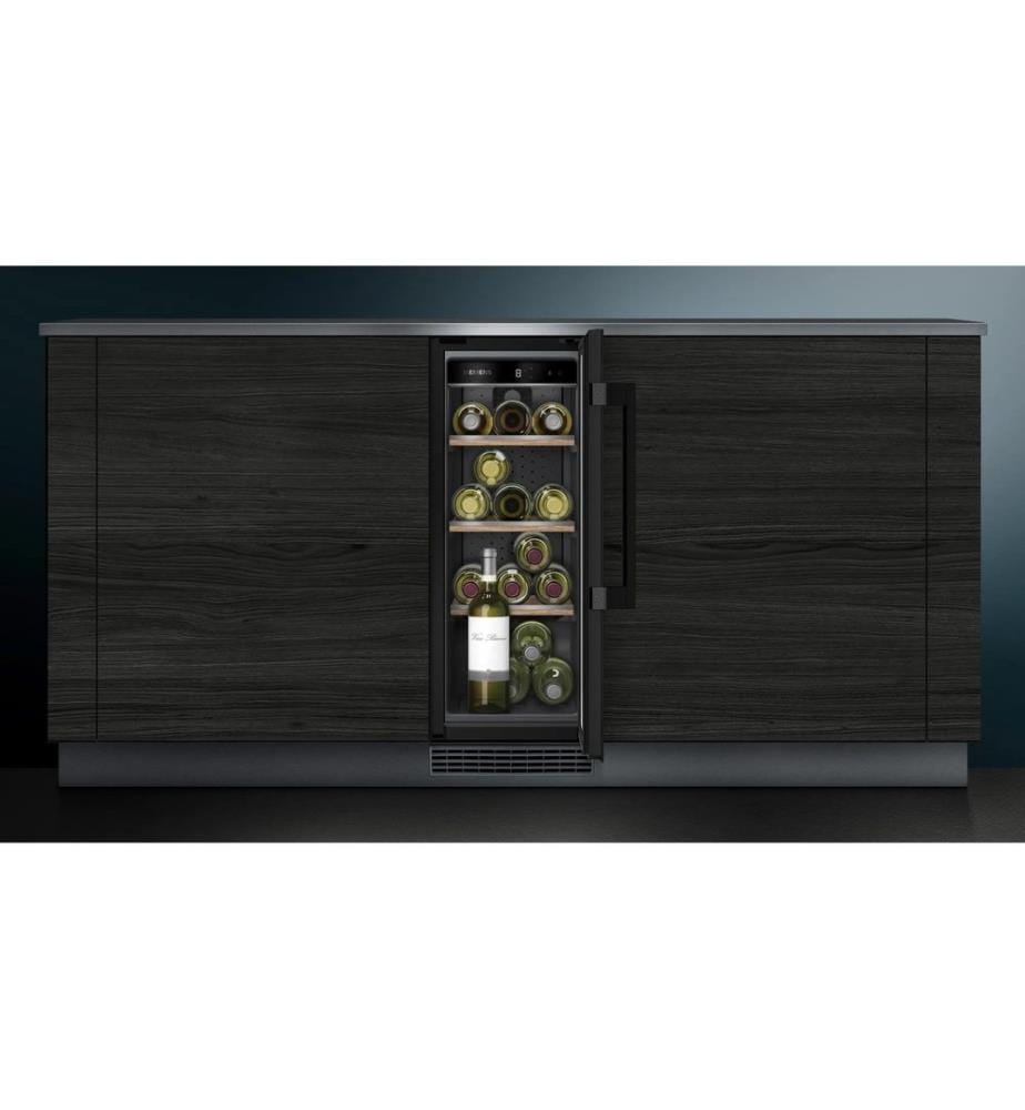 SIEMENS - Cave à vin réfrigérée iQ500 KU20WVHF0 Noir, Changeable, Droite