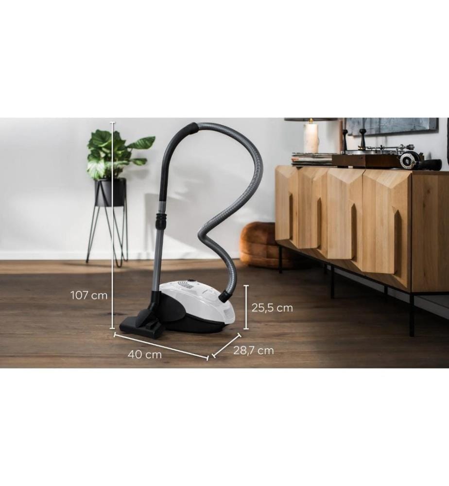 SIEMENS - Aspirateur traîneau VS06WH1T Blanc