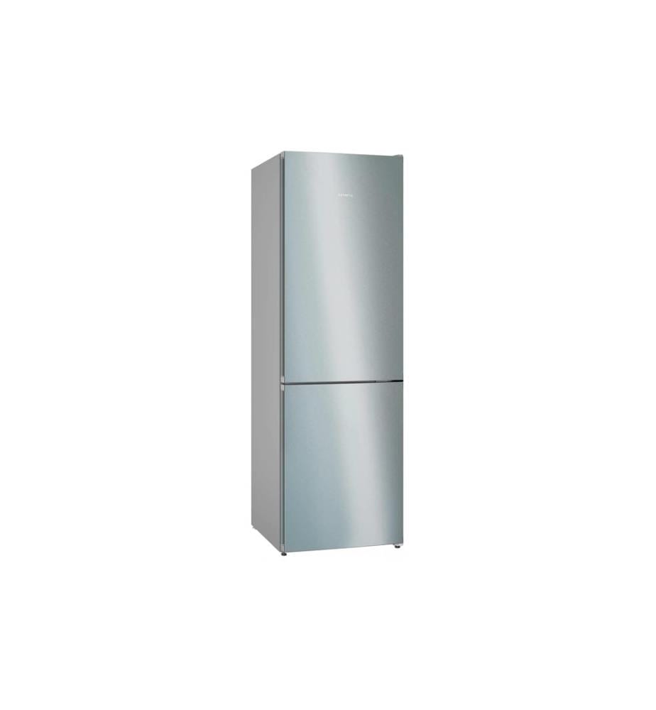 SIEMENS - Kühl-Gefrierkombination KG36N2ICF Silber, Rechts, Wechselbar
