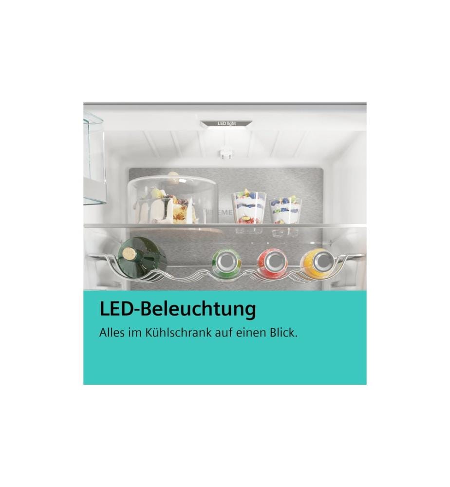 SIEMENS - Einbau-Kühl-Gefrierkombination KI82LADD0H Rechts/Wechselbar