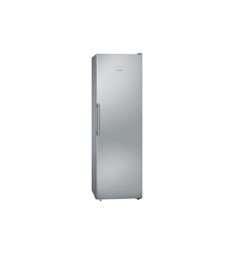 SIEMENS - Gefrierschrank GS36NVIEP Wechselbar/Rechts, Silber