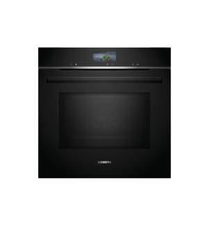 SIEMENS - Einbaubackofen mit Mikrowelle iQ700 HM736G1B1C Schwarz