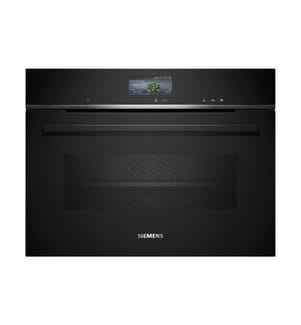 SIEMENS - Einbaudampfbackofen CS756G1B1 Schwarz A+