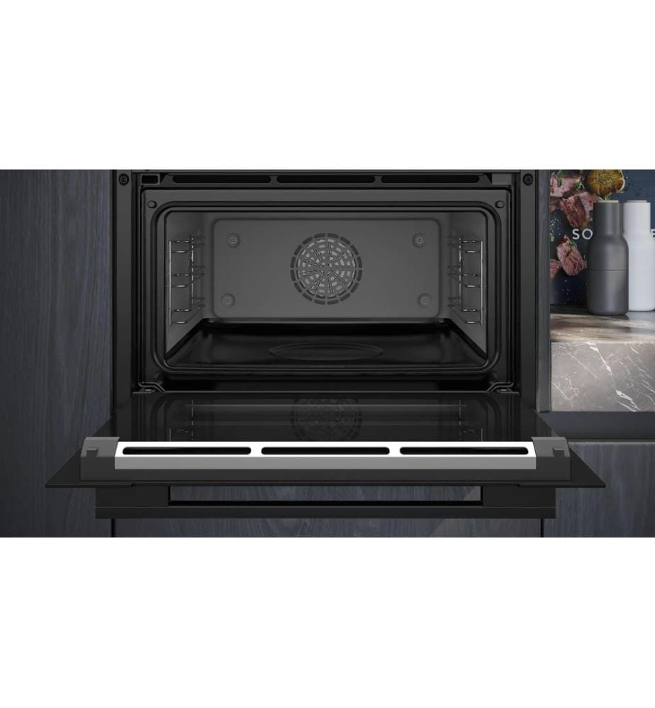 SIEMENS - Einbaudampfbackofen CS756G1B1 Schwarz A+
