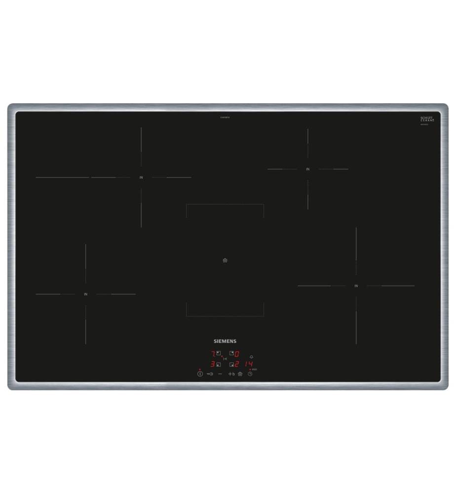 SIEMENS - Plaque de cuisson par induction EH845BFB5E Conception en saillie/à cadre plat
