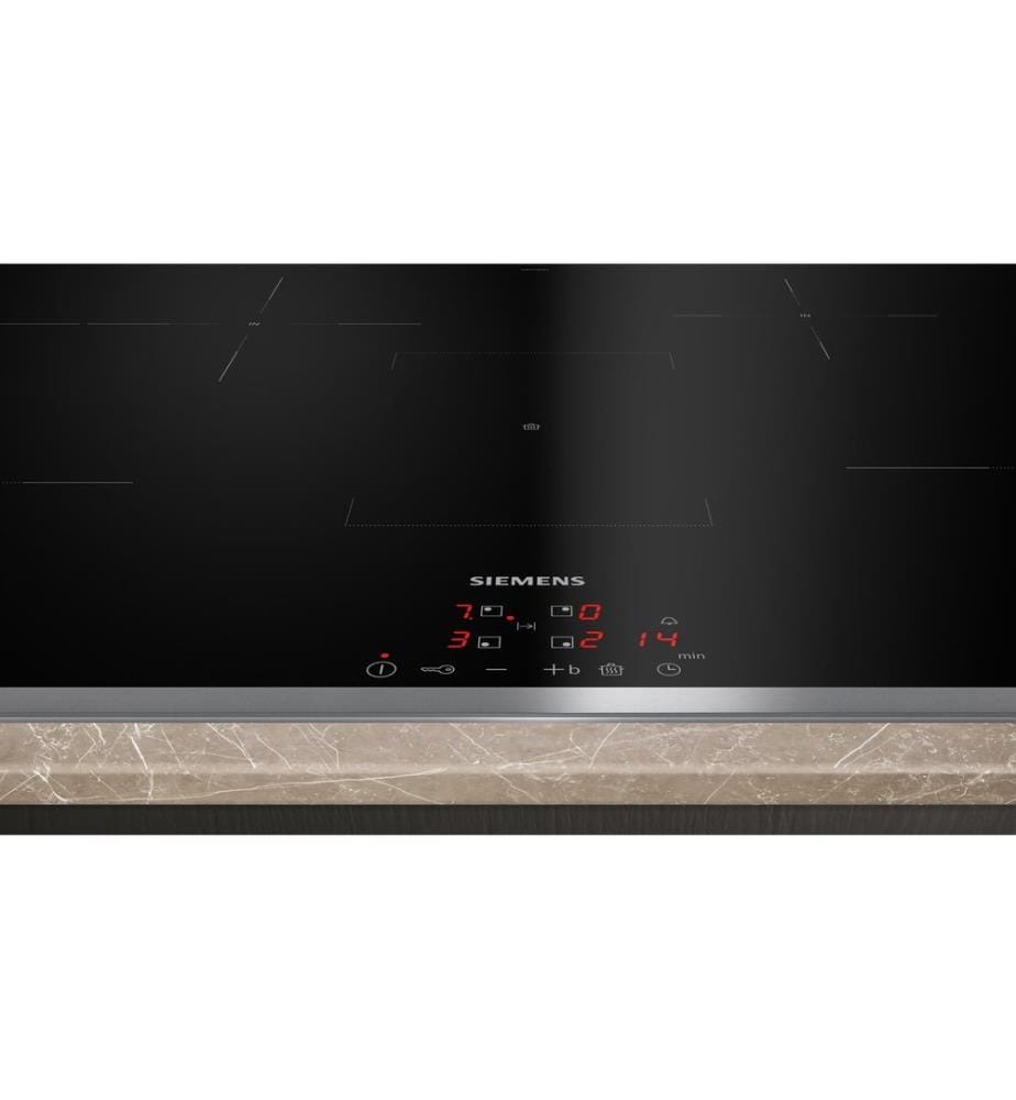 SIEMENS - Plaque de cuisson par induction EH845BFB5E Conception en saillie/à cadre plat