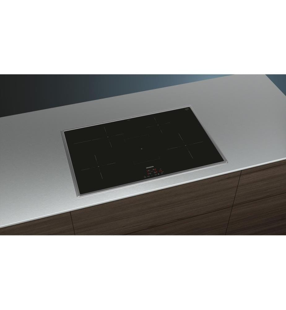 SIEMENS - Plaque de cuisson par induction EH845BFB5E Conception en saillie/à cadre plat
