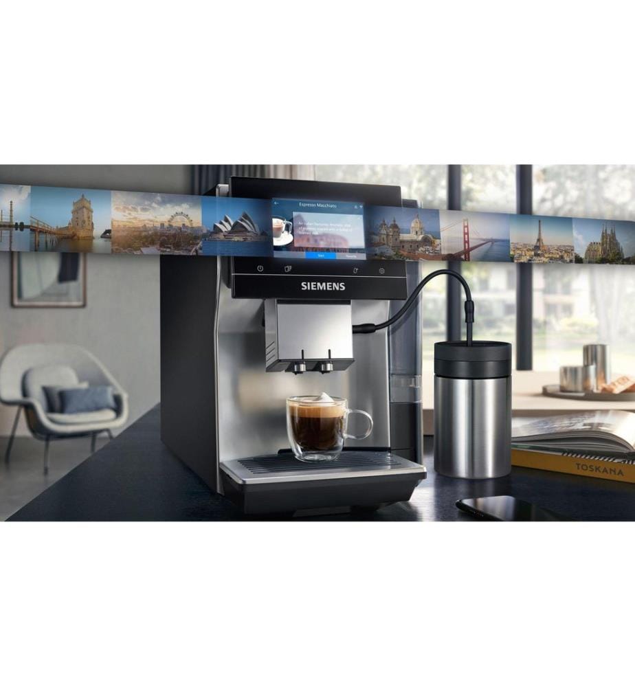 SIEMENS - Machine à café automatique EQ700 Classic TP715D01 Brun