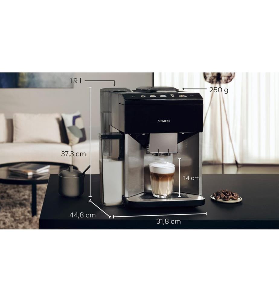 SIEMENS - Machine à café automatique EQ500 TQ517D03 Noir