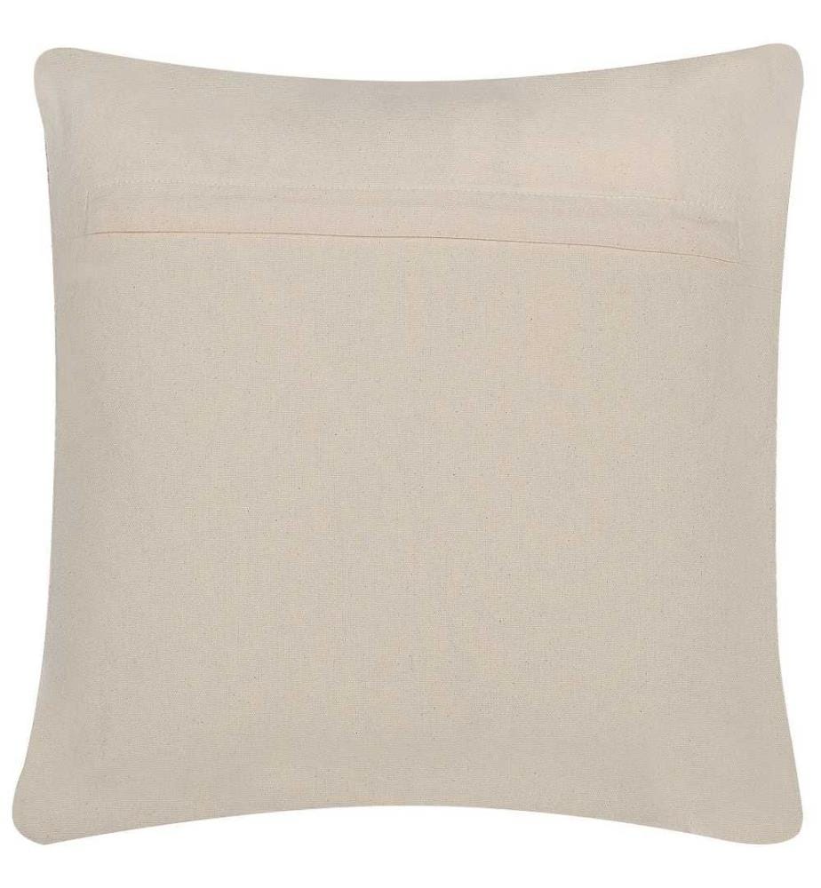 Dekokissen 2er Set Braun Baumwolle 45 x 45 cm Orientalisches Muster Wohnzimmer Salon Schlafzimmer