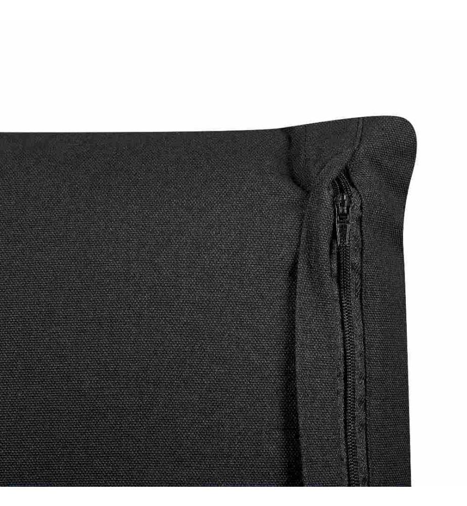 Coussins Décoratifs Rose et Noir en Velours 45 x 45 cm à Motif Botanique Imprimé Déco Moderne et Glamour pour Intérieur Lot de 2