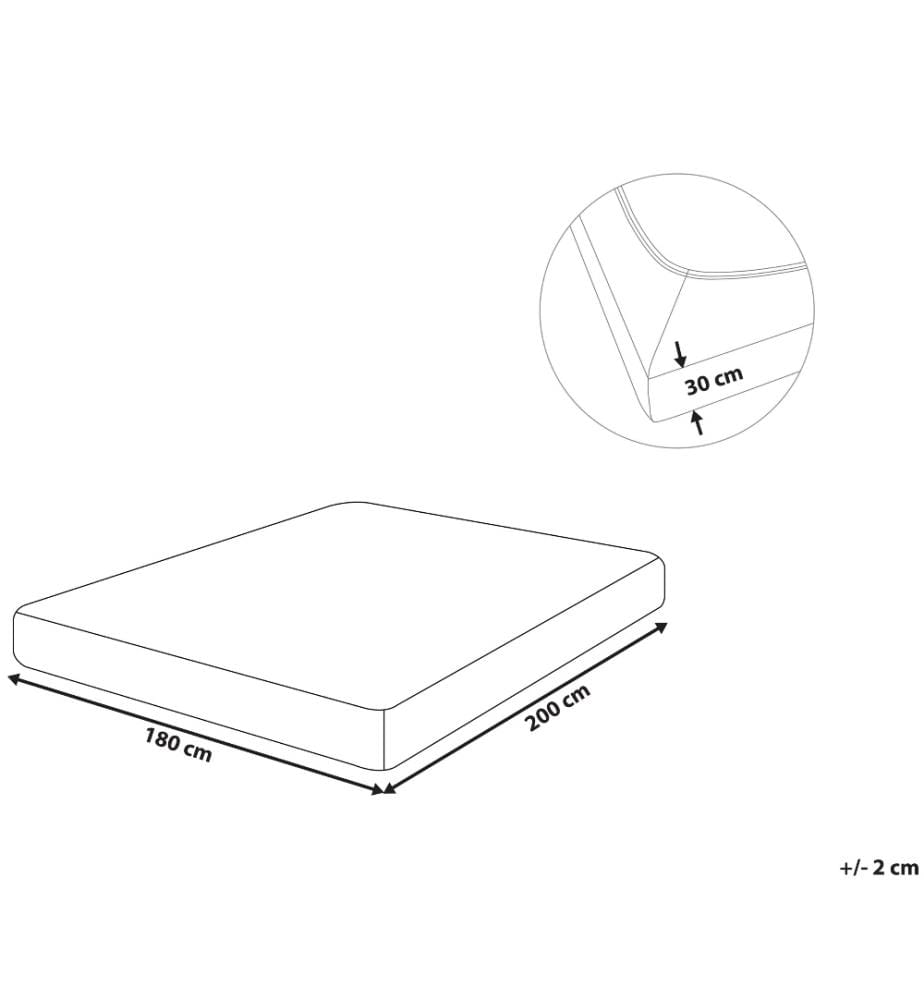 Drap-Housse en Coton Vert 180 x 200 cm Bordure Élastique Style Classique pour Chambre à Coucher Tendance Moderne