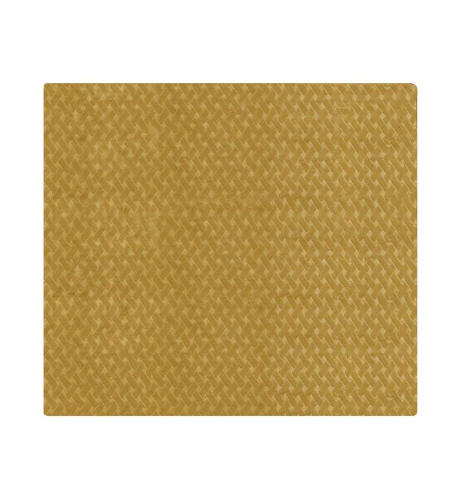 Couvre-lit en polyester imprimé linge de lit décoratif design classique jaune chambre 200 x 220 cm