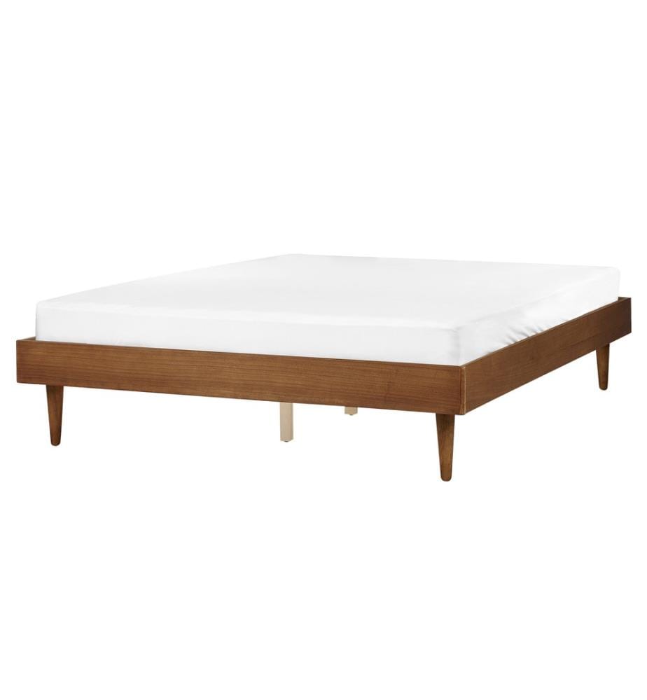 Lit avec sommier TOUCY 160 x 200 cm Frêne marron