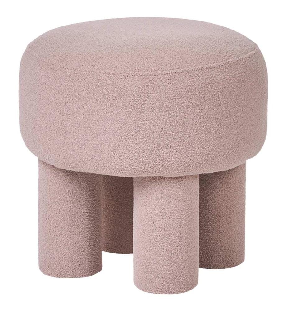 Hocker CANBY Bouclé Beige