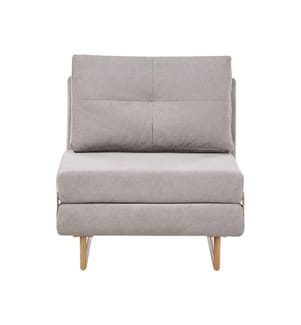 1-Sitzer Schlafsofa JERSLEV Stoff Grau